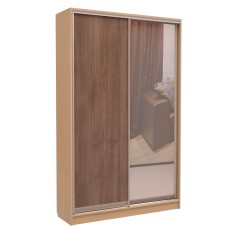 Шафа-купе «ШН-114» ДСП/Дзеркало