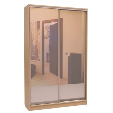 Шафа-купе «ШН-114» Дзеркало/Дзеркало