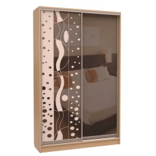 Шафа-купе «ШН-114» Дзеркало/Піскострум
