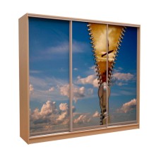 Шафа-купе «ШН-204» Фотодрук/Фотодрук/Фотодрук